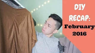 I REGRET MAKING THIS | DIY Recap: February 2016