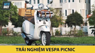 Trải nghiệm Vespa Picnic - Một chiếc Vespa với nhiều điểm đặc biệt |Autodaily.vn|