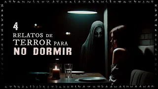 4 Relatos de HORROR para NO DORMIR (27) | Historias de Terror Reales | Herr Terror en la Oscuridad