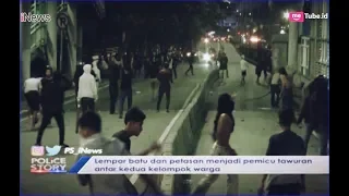 Polisi Bubarkan Tawuran Warga Pasar Rumput VS Menteng Tenggulun Part 01 - Police Story 06/02