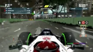 F1 2013 Gameplay Ita PC Gran Premio Singapore - Nuova strategia -