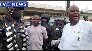 #OccupyLekki: RRS Holds Show Of Force Across Lagos