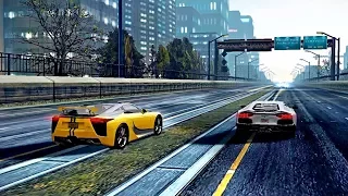 Lamborghini Aventador Vs Lexus LFA :: Need For Speed Most Wanted