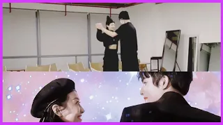 [ENG] Victoria Song teaches Song Wei Long how to dance - Find Yourself【宋茜 & 宋威龙 - 下一站是幸福】 小酒窝