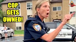 Police Officer Gets OWNED By Construction Worker 👀 | Best Freakouts