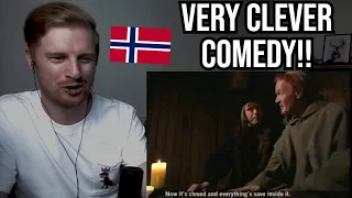 Reaction To Øystein og jeg - Medieval helpdesk (Norwegian Comedy)