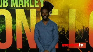 Hector "Roots" Lewis "Bob Marley: One Love" Los Angeles Premiere Black Carpet