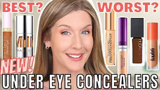 Reviewing 6 NEW Concealers For Mature, Dry Under Eyes with Fine Lines & Dark Circles 2022