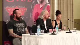 Barry Gibb media conference - part 1