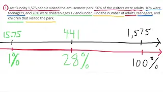 😉 6th Grade, Unit 3, Lesson 15 "Finding This Percent of That"  Illustrative Math