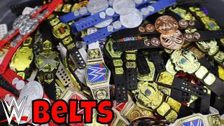 WWE Action Figure Belts Collection 2023