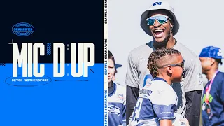 Seahawks Mic'd Up: Devon Witherspoon - Pro Bowl Youth Flag Football | 2024 Seahawks
