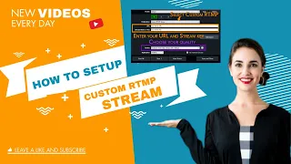 HOW TO SETUP CUSTOM RTMP LIVESTREAM MANUAL VMIX PRO