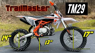 TrailMaster TM29 125cc Pit Bike! 👍😎🔧Uncrate and Assembly🔧 [4K]