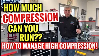 How much compression can YOU run on pump gas?? How you can manage it for the most HORSEPOWER!