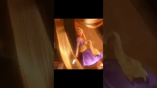 They cut Rapunzel's hair 😳 #shorts #tangled #animation
