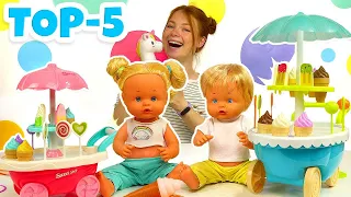 Nenuco Puppen TOP-5 Videos für Kinder. Alles für zwei. Irene und Puppen