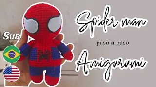 Spider- man 🕷 Amigurumi -Paso a paso- principiantes