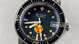 Blancpain Fifty Fathoms No Rad 5008D-1130-B64A Blancpain Watch Review