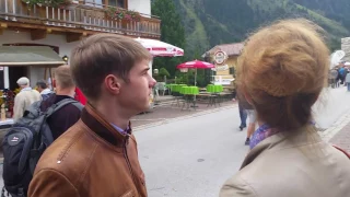 Harvest Festival in village Krimml (SalzburgerLand)