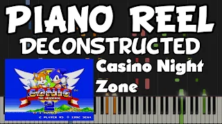 Sonic 2 - Casino Night Zone - Piano Reel Deconstruction