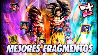 MEJORES EQUIPAMIENTOS GOKU Y VEGETA SSJ4 LEGENDS LIMITED | Dragon Ball Legends