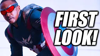 FIRST LOOK at CAPTAIN AMERICA BRAVE NEW WORLD SUIT | New Details