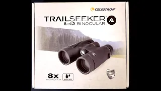 Unpacking Celestron Trailseeker 8x42 Binocular