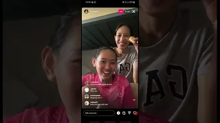 Leila Cruz and Thea Gagate IG live (Aug. 22, 2023) pt1