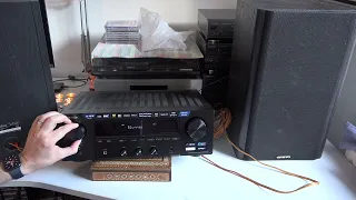 Denon DRA 800H pornire și test FM + DAB (film 049/2022)