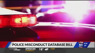 Police misconduct database bill at the Statehouse