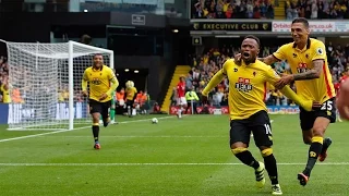 PITCH CAM: Hornets Celebrate Manchester United Victory