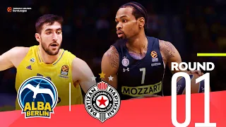 Offense makes difference for ALBA! | Round 1, Highlights | Turkish Airlines EuroLeague