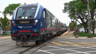 The Many Illinois Zephyrs At LaGrange Road #amtrak #train #rail