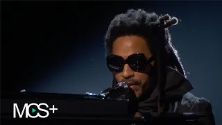 At the Oscars, Lenny Kravitz performs In Memoriam 2023