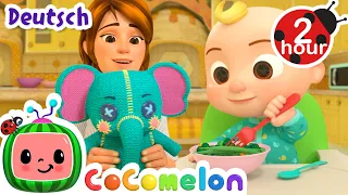 Lasst uns gesund werden | CoComelon Deutsch | Cartoons und Kinderlieder