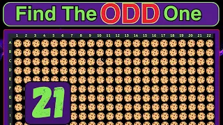 Can Find The ODD Emoji? | WARNING: Extreme | EYE Test | Edition: 21
