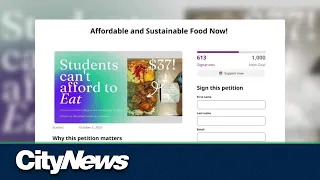 University of Toronto students speak out about campus food prices
