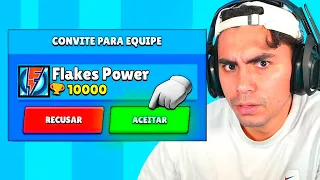 Flakes Power me convidou pra Equipe…