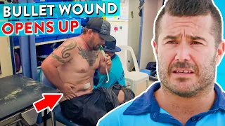 Bullet Wound Opens Up: Man In Excruciating Pain!