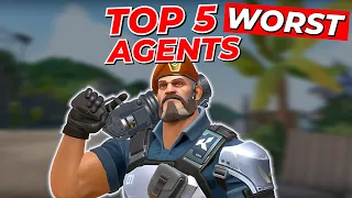 Top 5 Worst Agents in Valorant