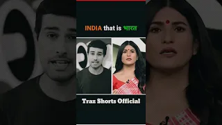 INDIA that is भारत 🇮🇳 #godimedia #aajtak #dhruvrathee #shorts #short #viral #youtubeshorts #ytshorts
