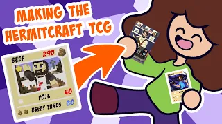 How we made the Hermitcraft Trading Card Game