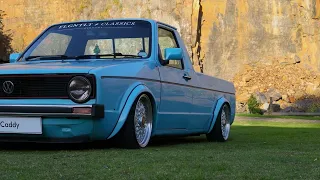 VW Mk1 Caddy On Air Suspension┃Stance┃@thatbluecaddycpt┃4K