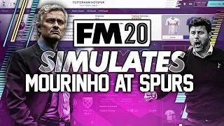 Football Manager 2020 Simulates José Mourinho at Spurs - What happens? #FM20 Experiment
