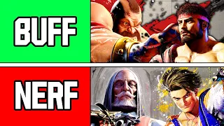 The First SF6 Season 2 Tier List