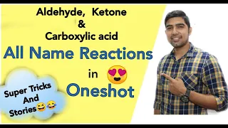 All name reactions of Aldehyde, Ketone and Carboxylic Acid | Amazing tricks | By TUC | By Nikhil sir