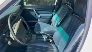 Interior - Driver's Power Seat and Sunroof Operation - 1993 Mercedes-Benz 190E (W201) 2.6 (M103)