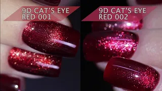 KOMILFO 9D CAT'S EYE RED