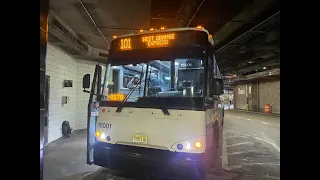 NJ Transit 101 New York-West Orange Full Ride